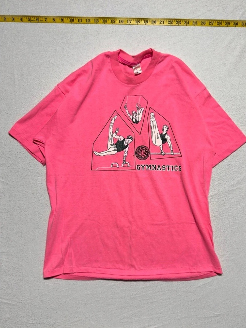 1970s/1980s vintage single stitch Gymnastics Graphic Tee Size XL